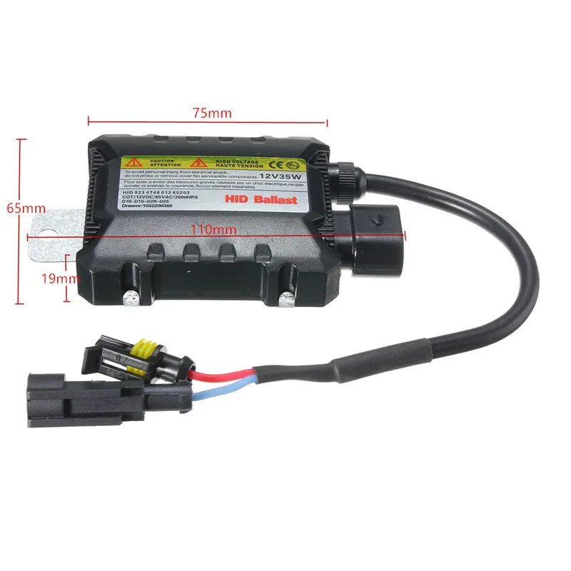 2 шт. 12V hid ксеноновый балласт 35 Вт/55 Вт цифровой тонкий xenon hid балласт электронный балласт зажигания для H1 H3 H3C H4-1 H4-2 H7 H8 9005 9006