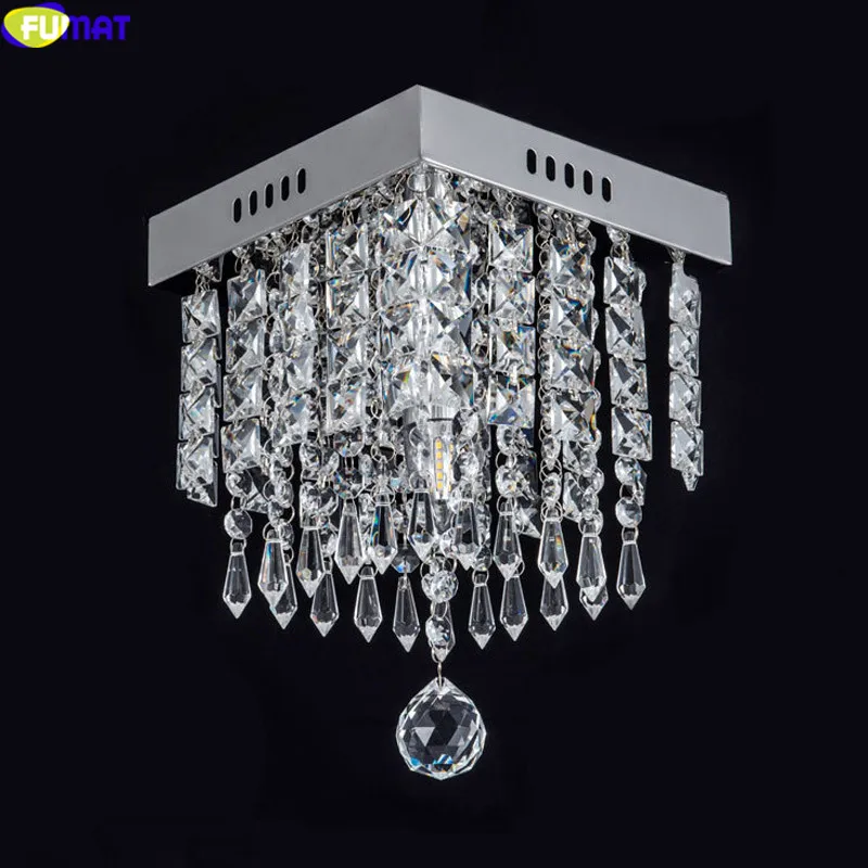 Фумат люстры освещение Lustre Plafondlamp LED K9 прозрачный кристалл гостиная лампа