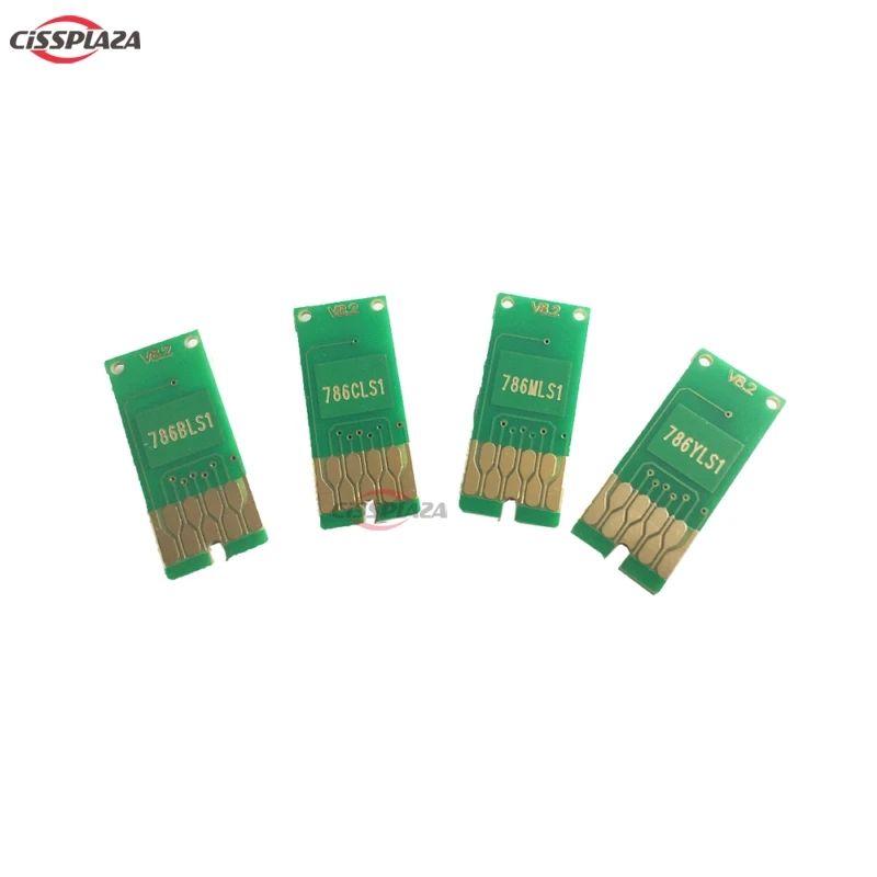 Чипы автосброса CISSPLAZA T7891 T7892 T7893 T7894 совместимые с Epson Pro 5190 5620 5690 |Чип для картриджа|
