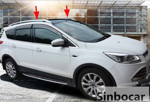 Алюминиевый стеллаж для крыши баров Чемодан Перевозчик Для Ford Escape Kuga 2013