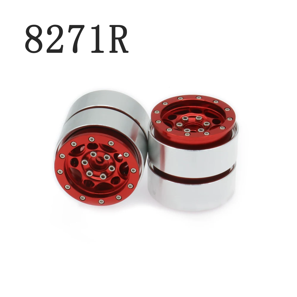 4 шт. алюминиевые колеса 1 9 Beadlock для trx4 Rc автомобиля 1/10 Traxxas trx осевой Scx10 Cc01 Scx10Ii Tf2 Mst