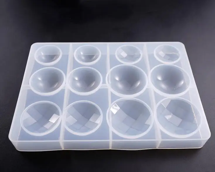 1pcs Silicone Mold DIY Crystal Epoxy Resin Molds Time Stone Jewelry Making Crafts Round Handmade Cake Fondant Chocolate Tools | Украшения и