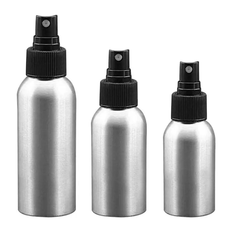 30 мл 50ml100ml алюминиевый Заправляемый спрей бутылка прозрачный дорожный насос