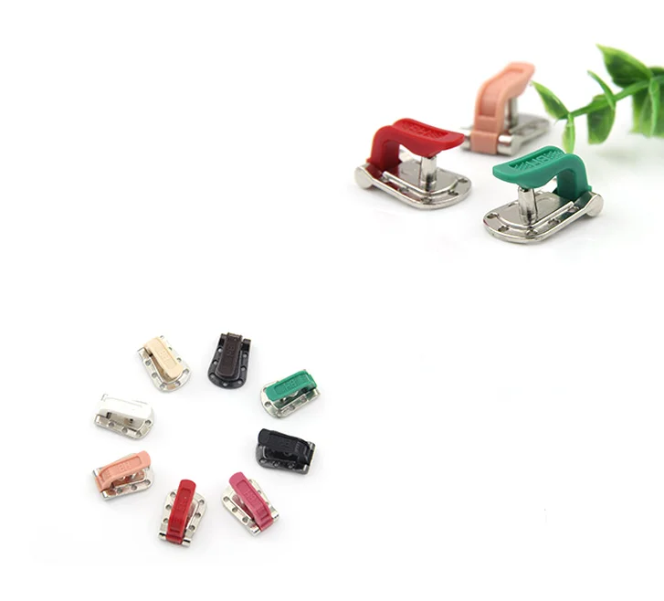 5 шт./лот пуговицы из меха норки цветные с металлической пряжкой|Пуговицы| |