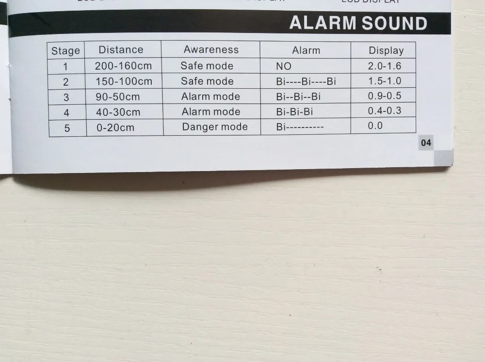 Датчик парковки Европейский номерной знак система парковочного датчика
