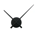 Горячая Распродажа настенные кварцевые 3d-часы, стрелка для часов сделай сам, большие декоративные наклейки на стену для гостиной, металлический циферблат