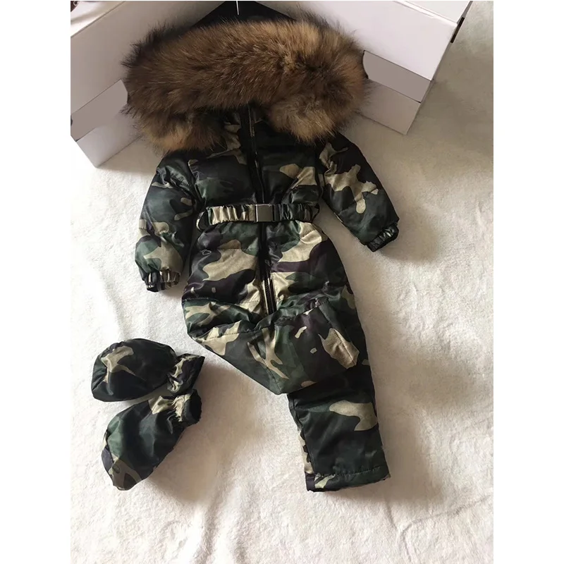 Детские зимние комбинезоны для новорожденных зимняя одежда для малышей зимний комбинезон для мальчиков от 0 до 3 лет