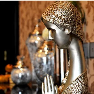European girls pray fashion jewelry ornaments sculpture Home Furnishing wedding birthday gifts crafts | Дом и сад