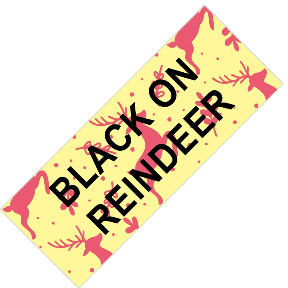 Black on Reindeer Fimax 1 шт. узорная лента TZE231 Tze-231 12 мм лента для маркировки совместима с принтерами Brother p-touch P TZe131 tz231 tze 231 - Цвет: Black on Reindeer