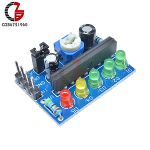 Индикатор уровня напряжения питания, аудио, KA2284, 3,5-16 В постоянного тока, красный, зеленый светодиодный для вольтметра, измерителя громкости