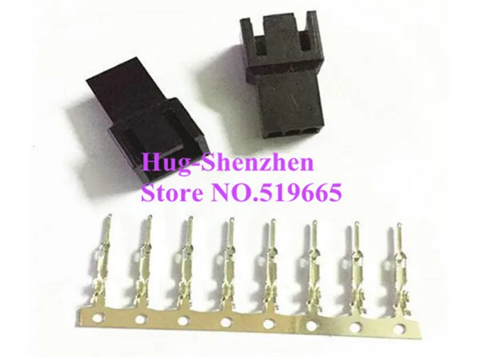 Оптовая продажа из Китая черный Molex 2510 3-контактный вентилятор для женской