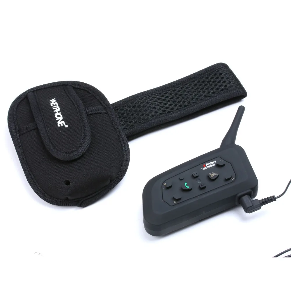 V6C Bluetooth Полный Depluex для мотоциклетного шлема 1200 м Футбол судья арбитража заушника