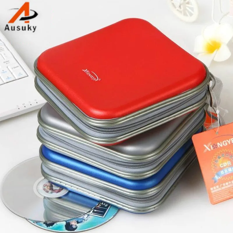 Портативный конверт A Ausuky 40 дисков пластиковый чехол для DVD CD 39|cd case plastic|dvd cd casesdvd