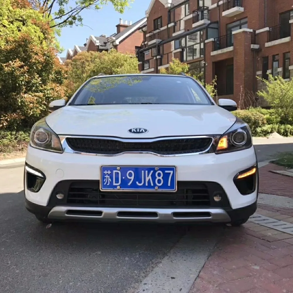 Автомобильные дневные ходовые огни 12 В лампа для России KIA RIO X Line 2018 хайлайтер