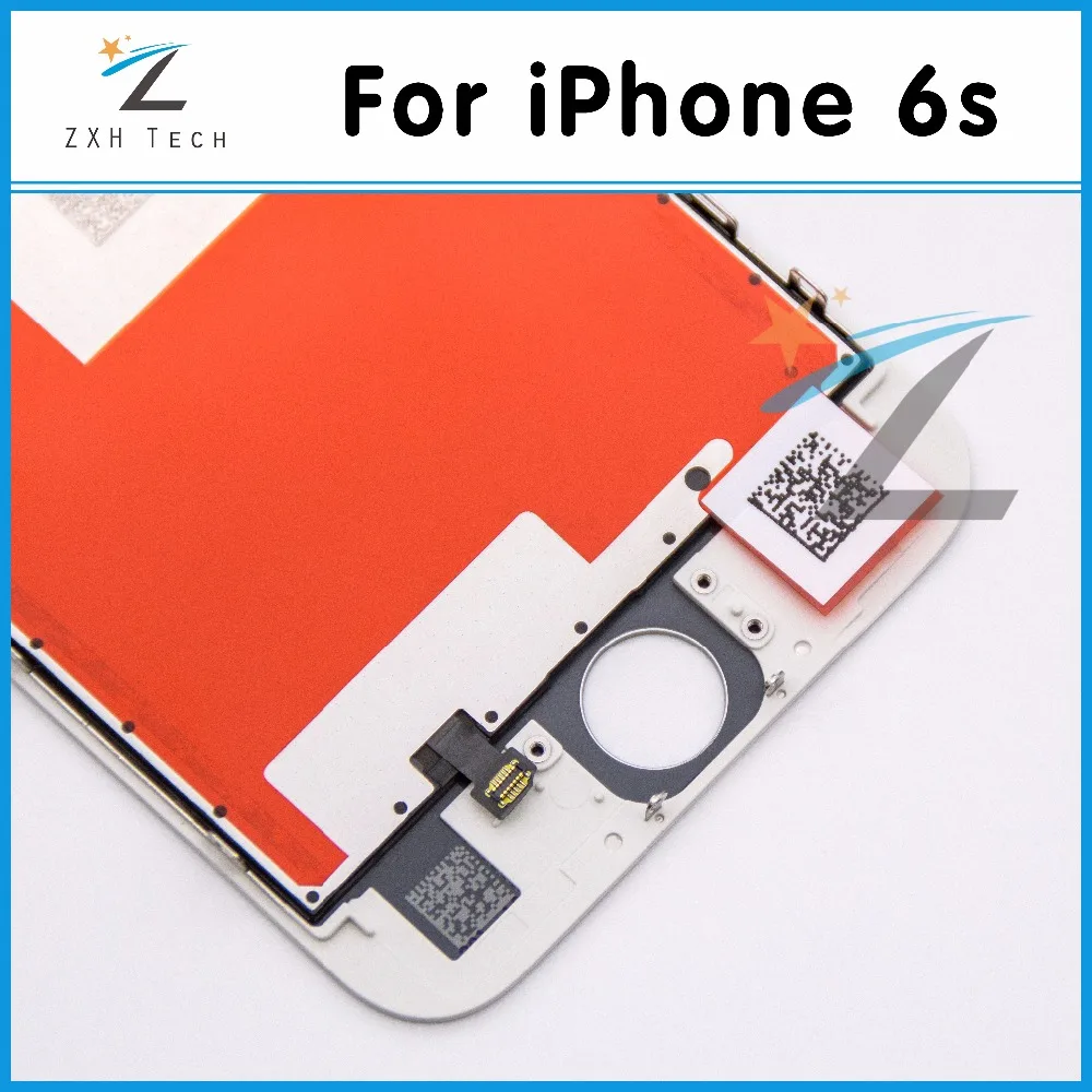 10 шт./лот 100% гарантия A + Замена LCD для iPhone 6s с дигитайзером сборка экран 3D сенсорный