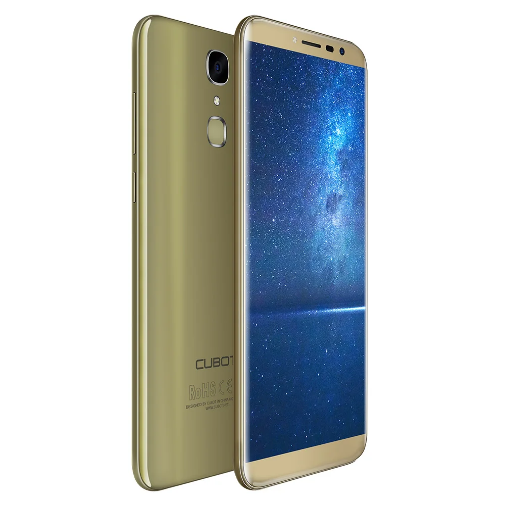 Cubot X18 4G Android 7 0 Оригинальный смартфон 5 дюймов MTK6737T четырехъядерный 1 ГГц 3 ГБ ОЗУ 32