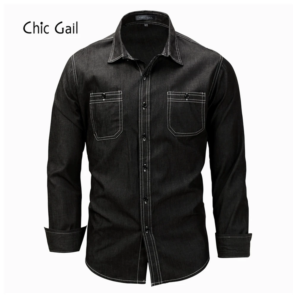 Новые Синий Для Мужчин's Рубашки для мальчиков рубашка в клетку с длинным