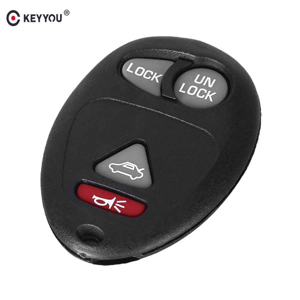 Брелок для автомобильного ключа KEYYOU чехол с 4 кнопками (3 + 1) Buick GM Chevy Pontiac свидание