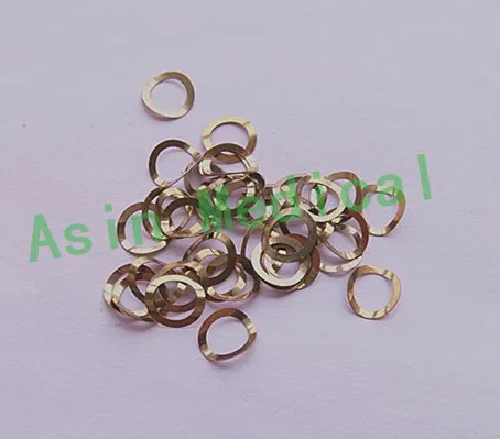 Стоматологический высокоскоростной наконечник с кнопкой гофре-пружинным шайбом