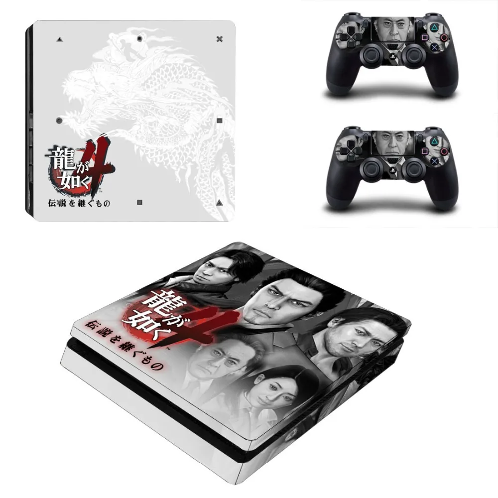 Наклейка для консоли PlayStation 4 и контроллера PS4 из винила