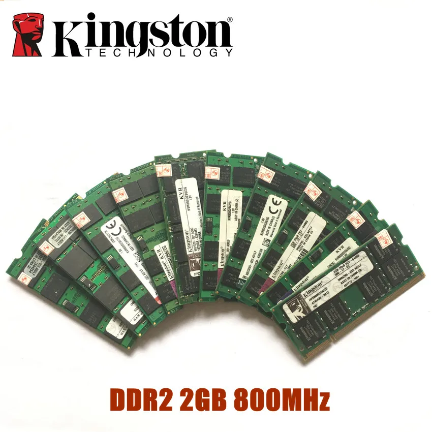 Память для ноутбука Kingston 4 Гб (2 шт. x 2 Гб) 800 МГц SODIMM DDR2 4G мгц модуль RAM|Оперативная