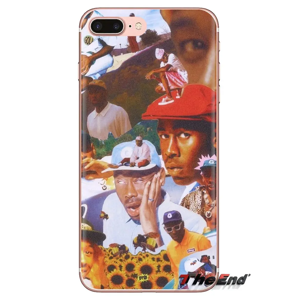 Tyler The Creator rapper для Sony Xperia Z Z1 Z2 Z3 Z5 compact M2 M4 M5 C4 E3 T3 XA Huawei Mate 7 8 Y3II прозрачные мягкие