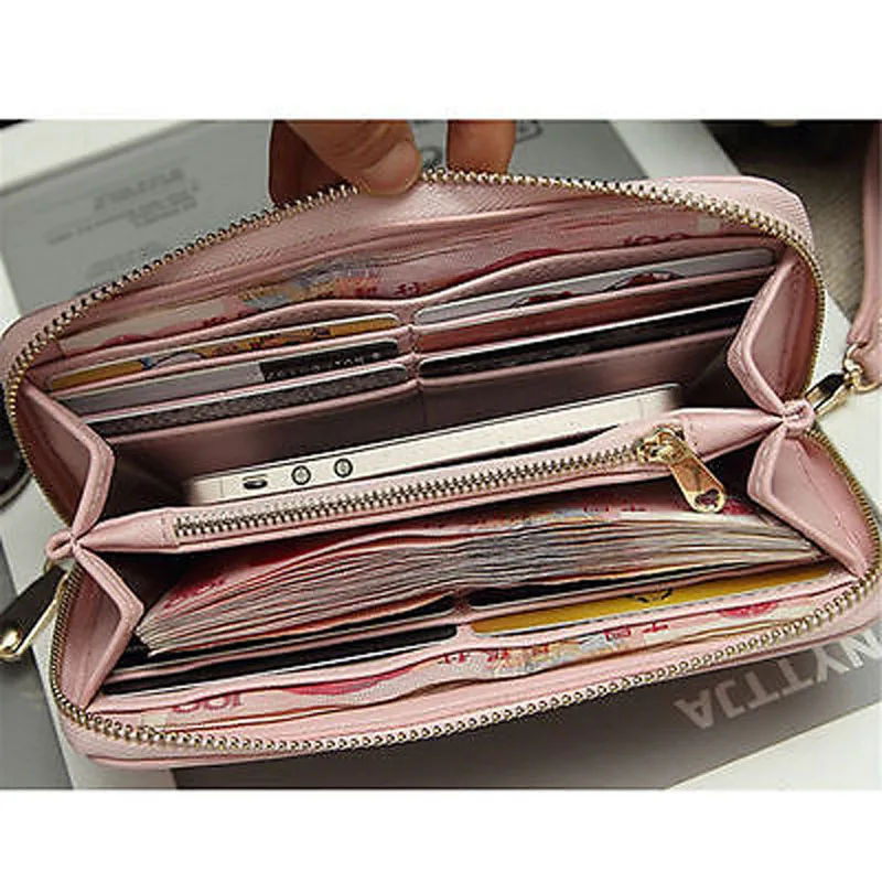 Новинка 2019 брендовый Модный женский кошелек из искусственной кожи простой