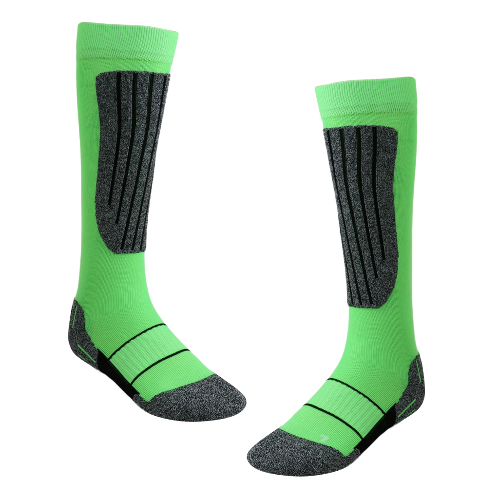 Легкие теплые мягкие длинные Лыжные носки ботинки для сноуборда женщин и мужчин|