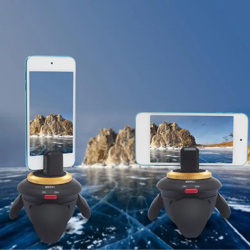 ALLOET, новинка, мини, Bluetooth, пульт дистанционного управления, электрическая панорамная головка, вращение на 360 градусов, замедленная головка штатива для GoPro, Экшн-камера, селфи-палка
