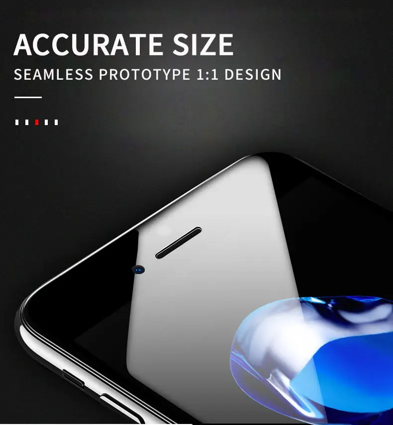 NFH 9D чехол Защитное стекло для iPhone 6 6S Xs MAX 5D 6D 9H закаленное стекло для iPhone 6S Plus 7 8 пленка X S Защита экрана