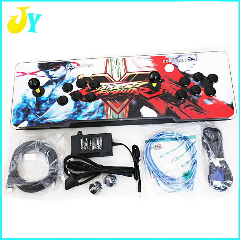 1660 в 1 аркадная игровая консоль многоигровая доска джойстик Кнопка Поддержка HDMI