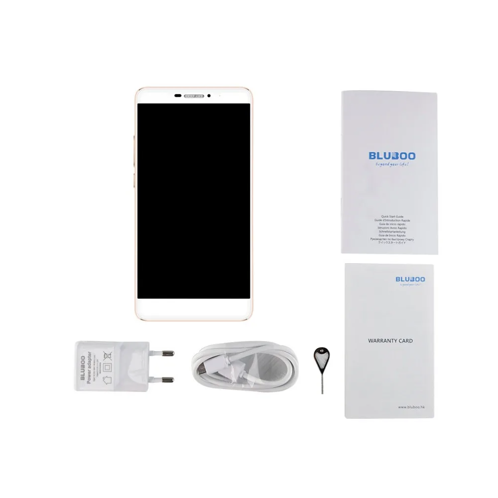 Оригинальный мобильный телефон bluboo Dual 5 дюймов 4G Android 6 0 MTK67637T 4 ядра 2 ГБ