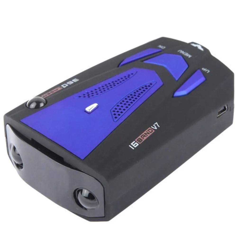 Hot Sale Car Electronics 360 Degree For Car 16 Band V7 GPS Speed Police Safe Anti Radar Detector Voice Alert Dropshippin#z