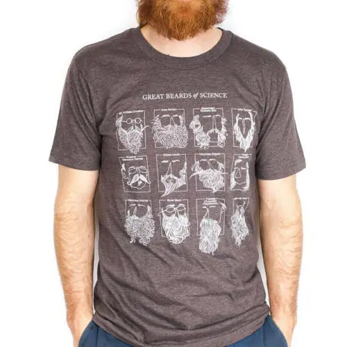 Лидер продаж модная летняя мужская футболка с надписью Great Beards of Science|Мужские