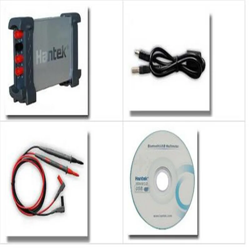 Hantek 365E цифровой портативный USB/Bluetooth регистраторы виртуальный мультиметр