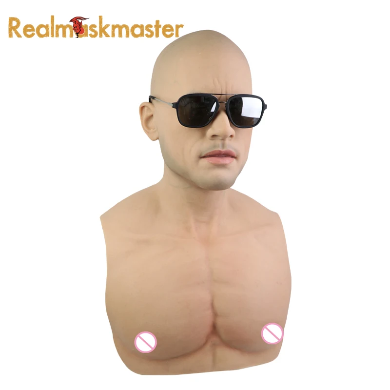 Realmaskmaster/силиконовая маска для Хэллоуина, искусственная, Реалистичная, замаскированная, мужская, латексная, для взрослых, маска для костюмированной вечеринки, вечерние