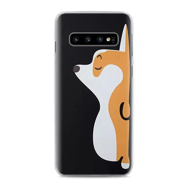 05 Каваи Шиба корги собака чехол s для samsung Galaxy S10e S10 S8 S9 Plus M10 M20 M30 A50 S6 S7 Edge жесткий чехол - Цвет: 05