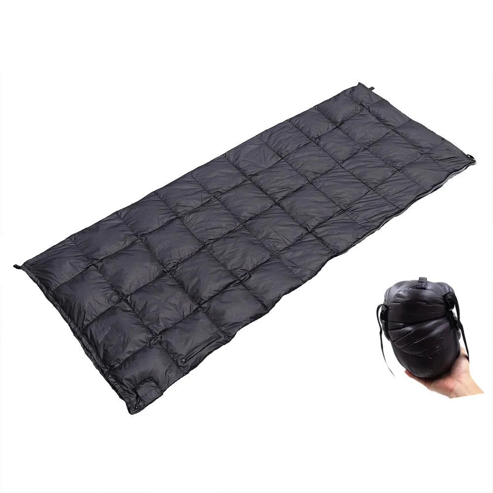 Beste Multipurpose Ultralight Eendendons Slaapzak Wandelen Draagbare Compact Backpacken Outdoor Camping Slaapzak Voor Volwassen