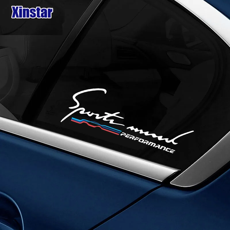 

2pcs Performance car windows decoration sticker for bmw E38 E39 E46 E53 E60 E61 E64 E70 E71 E85 E87 E90 E83 F10 F20 F21 F30 F35