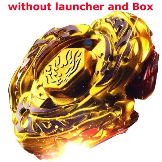 BB-GOLD Топовые пусковые устройства Bayblade Toys B-00 B-142 лопасти Toupie Bayblade Metal fusion God Spinning Tops лопасти детские игрушки - Цвет: BB-GOLD