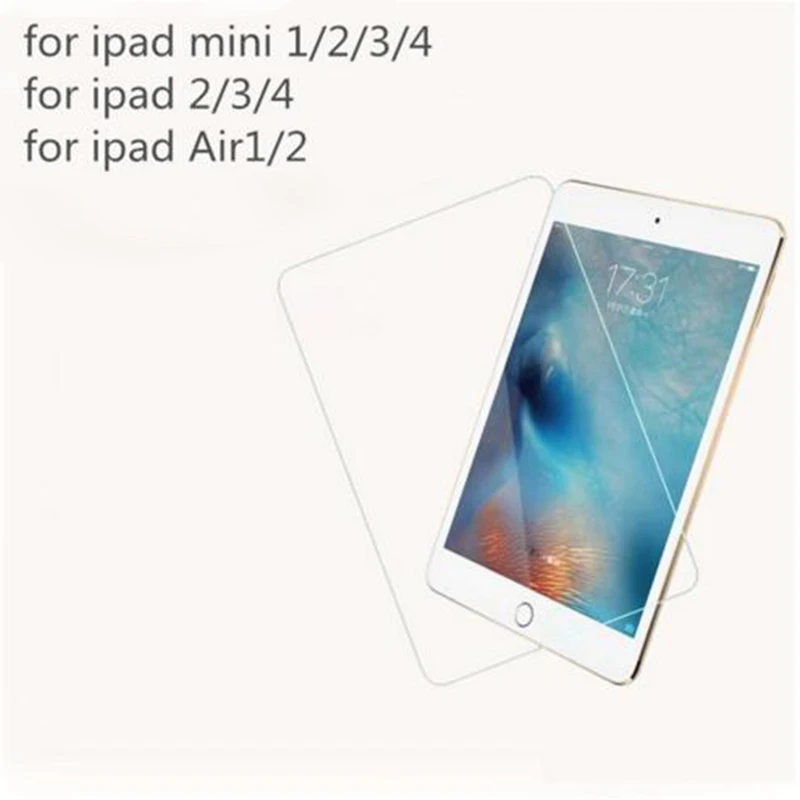 2 шт./лот ультратонкая защитная пленка из закаленного стекла 9H 0 3 мм для Apple ipad 4 5 Air