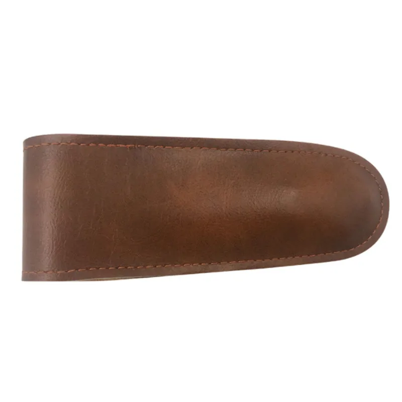 Складной нож первый слой из кожи воловья кожа прямой чехол футляр