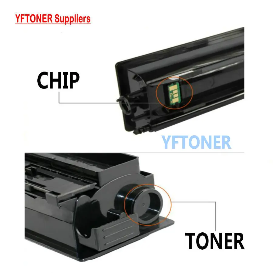YFTONER для Kyocera TA 1800 1801 2200 2201 4107 4108 4109 тонер картридж с чипом сброса|toner cartridge|kyocera toner