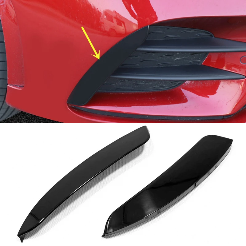 ТОЛЬКО подходит для спортивной модели автомобиля Стайлинг 2 шт. ABS передний