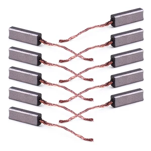 10 шт. x 4,5*6,5*20 мм угольные щетки генератора проводов универсальный электродвигатель щетки