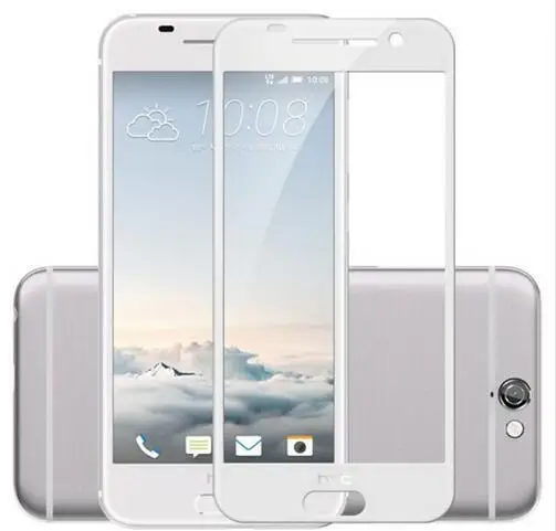 Полное покрытие белый золотой черный Премиум Закаленное стекло для HTC One A9/Aero/A9w