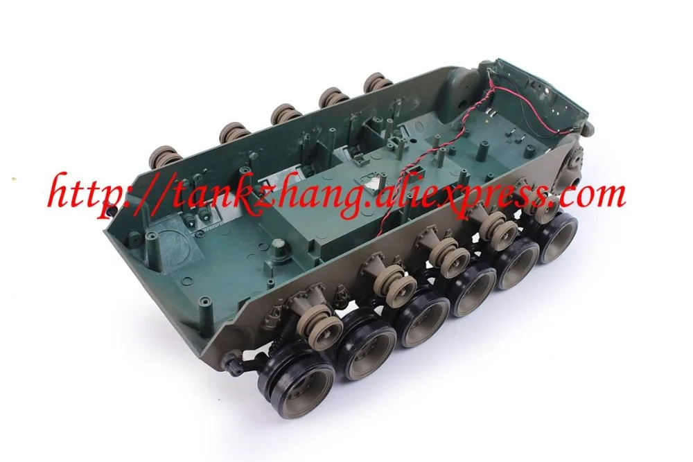 Резервуар HENG LONG 3838/3838-1 RC Снежный барс запчасти № 38-019 пластиковый корпус с