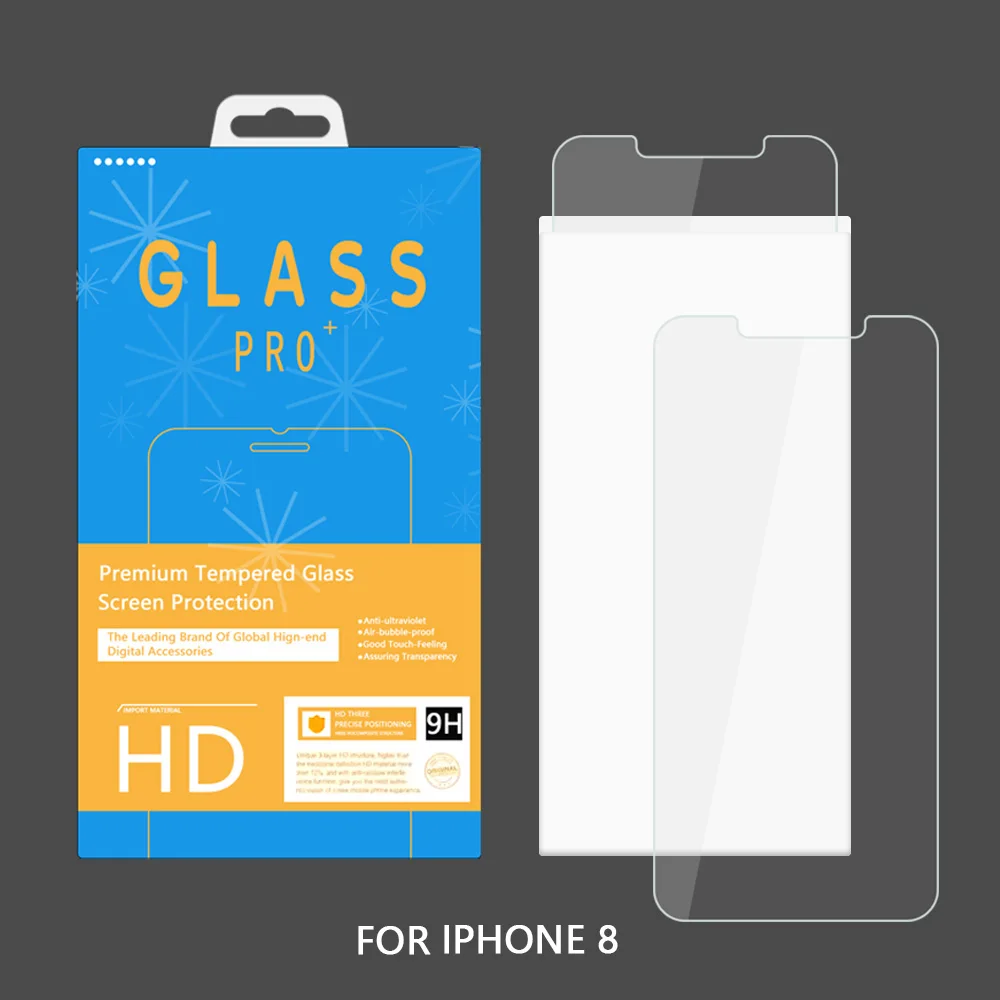 500 шт., защитная пленка CAMDEMS 9H из закаленного стекла для iPhone 11pro max 11 xs max xr 6/6s/7 8 plus X, розничная упаковка