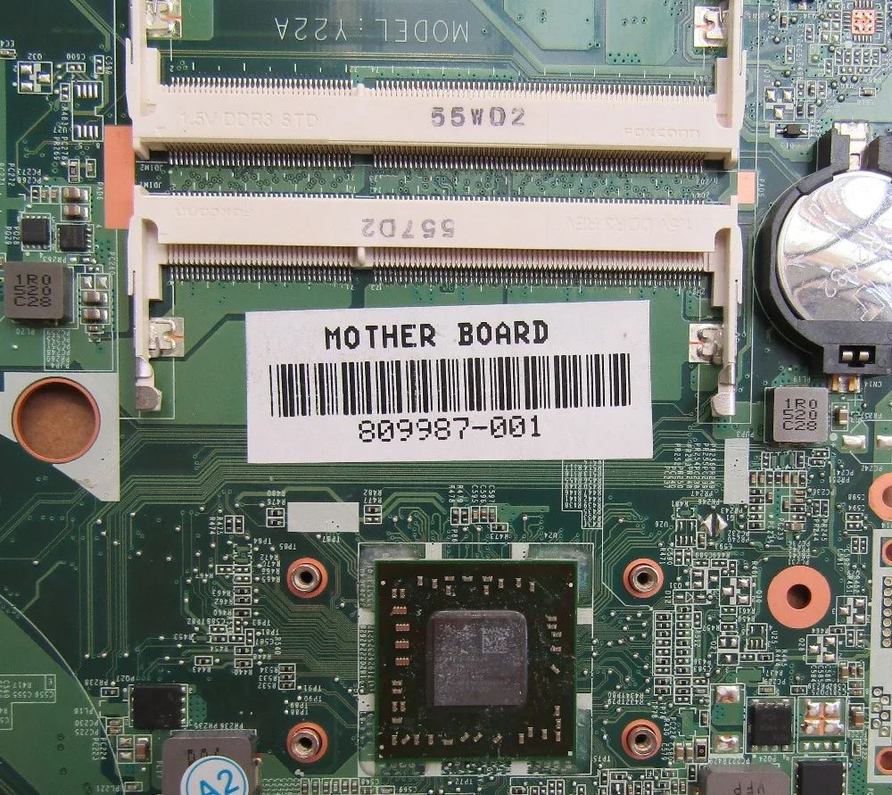 809987-001 809987-601 материнская плата для ноутбука hp pavilion 17-P материнская плата A6-6310 процессор DAY22AMB6E0 809987-501