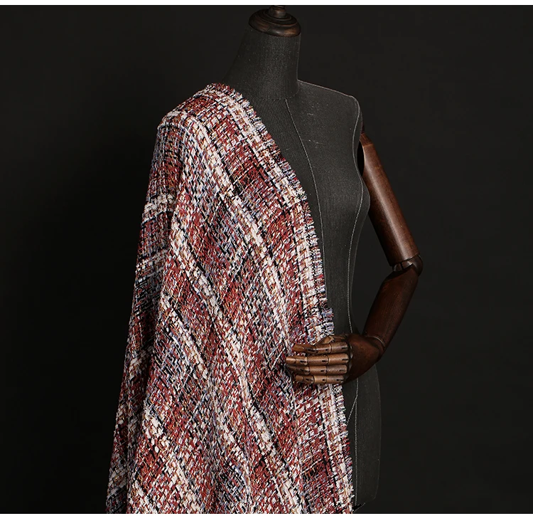 NEW Autumn&winter NEW High-end custom Fancy Suiting Fabric For Women Coat With 145cm Fashion cloth DIY Sewing Hot Sale